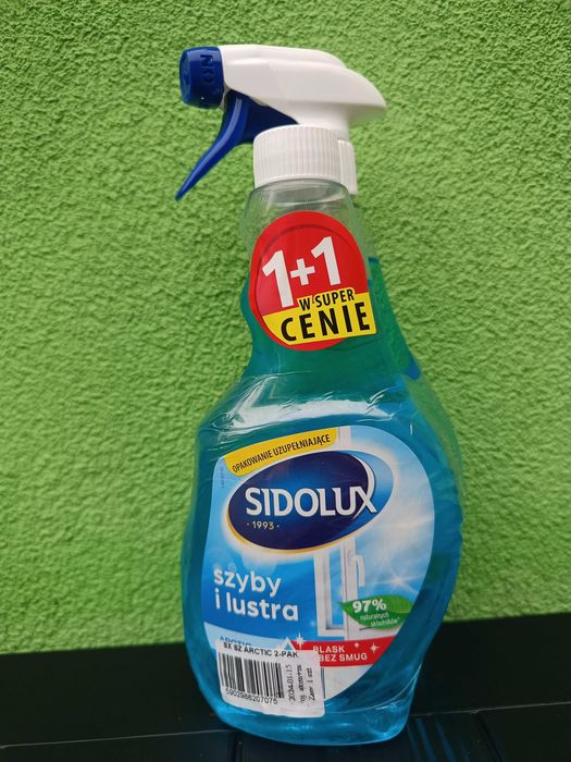 Zestaw 2 płynów do mycia szyb Sidolux Arctic 500 ml