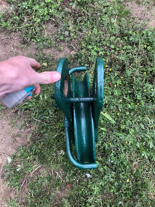 Блок канатный башенного крана