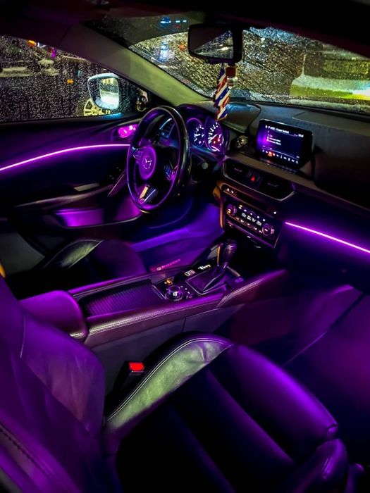 Підсвітка салону 18в1 RGB Ambient Light LED дроп чорна