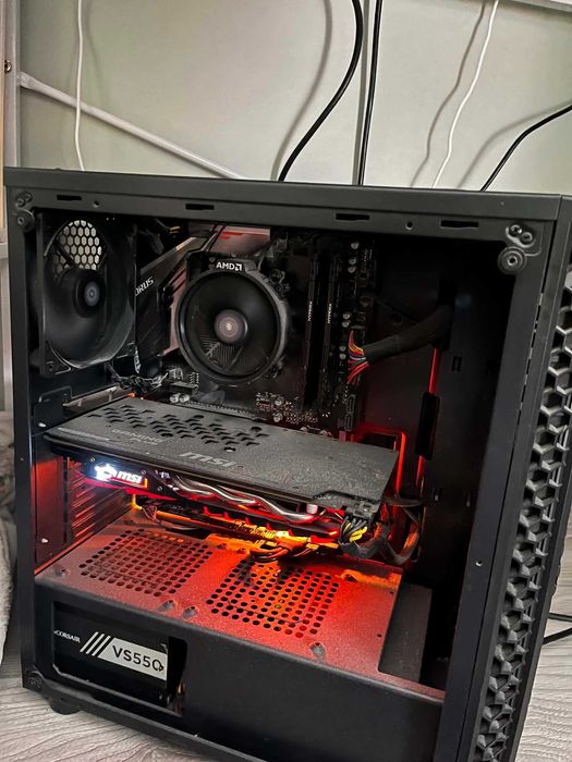 Komputer Ryzen 5 3600 GTX 1060 6GB 16GB RAM SSD 120GB + HDD 1TB