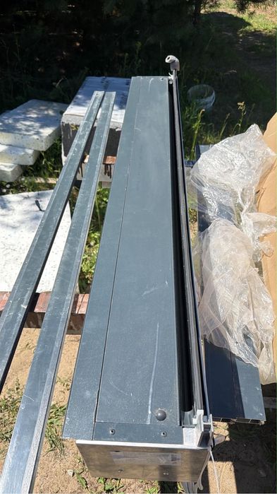 Roleta elektryczna  zewnętrzna 148x256 kolor antracyt