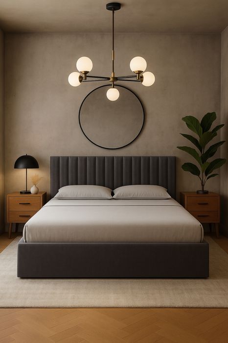 Łóżko tapicerowane FARRO z pojemnikiem i stelażem 120/140/160/180x200