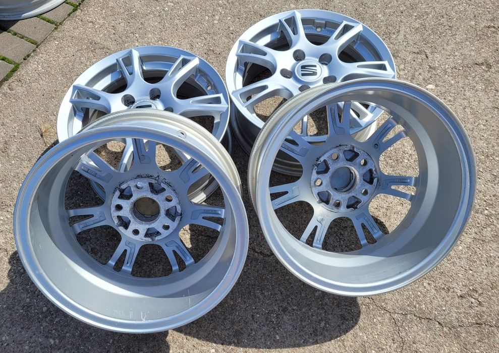 Felgi Alu Oryginał SEAT Leon Altea Toledo 5x112 15 Cali 6J ET 43