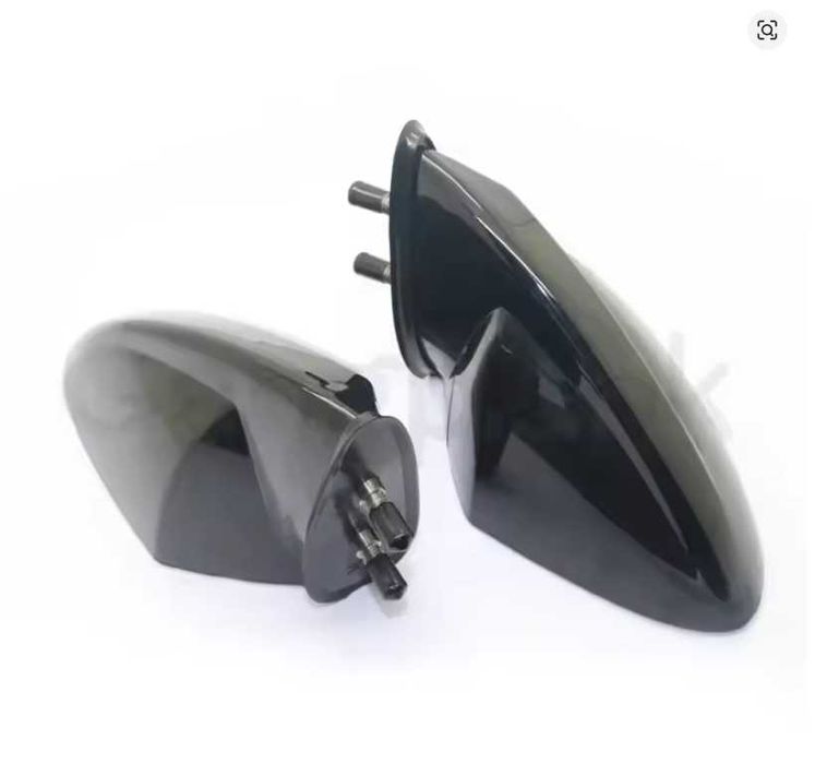 Боковые зеркала для скутера и гидроциклов SFM-01 VXR/FS Black, моторной лодки, зеркало заднего вида Черные
