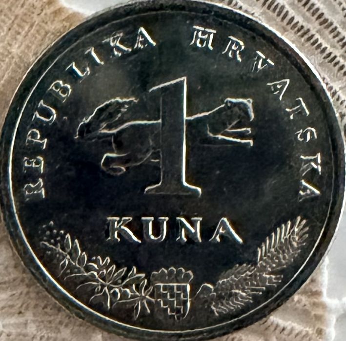 1 Kuna Chorwacja 2017