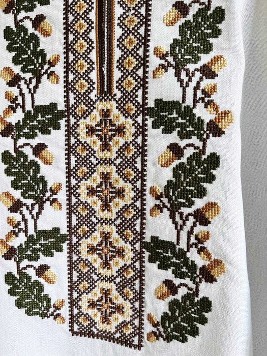 Дитяча вишиванка святкова для хлопчика з довгим рукавом для школи