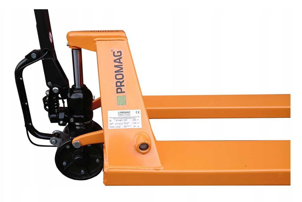 Wózek Ręczny Paletowy Paleciak 1150mm 2500kg z Hamulcem PROMAG NOWY!!!