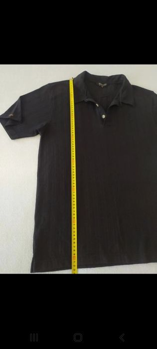 Męska bluzka polo z krótkim rękawem firmy Dunlop rozmiar M