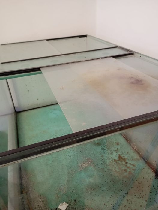 Aquario 1 m x60 x 50 c/movel
