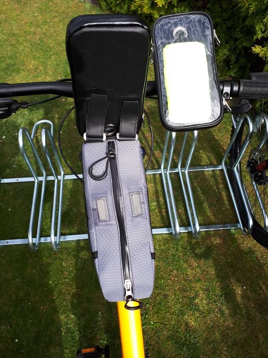 Sakwa z etui rowerowym na ramę XS