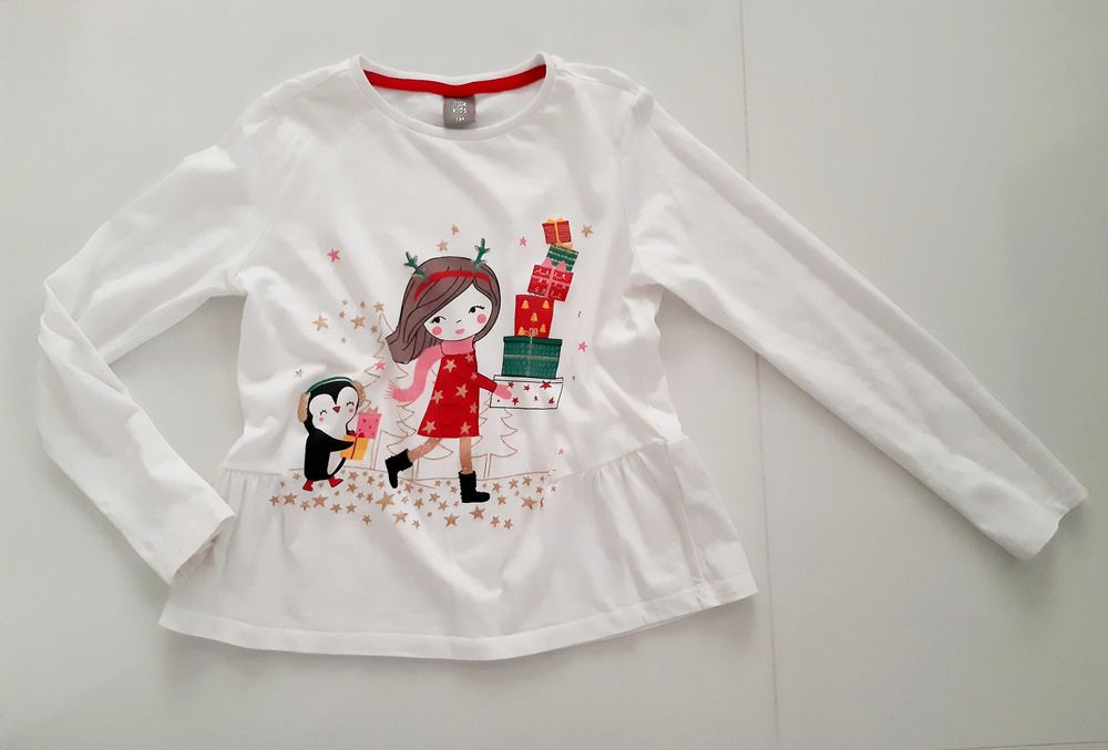Świąteczna bluzeczka  dziewczęca
