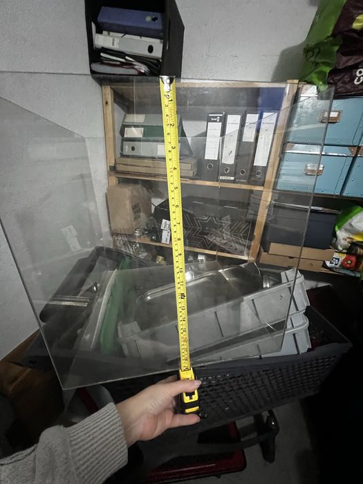 Caixa acrilica grande para uso diverso