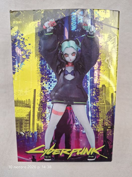 Фигурка Ребекка Cyberpunk edgerunners Киберпанк бегущие по краю
