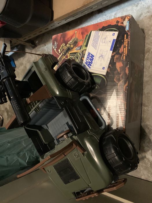 Jeep action man antigo