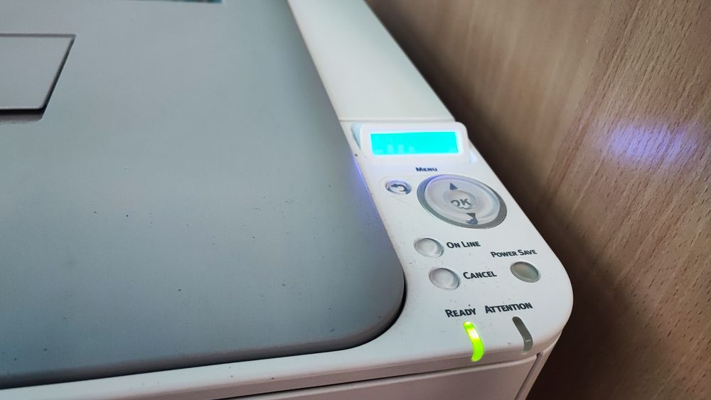 Drukarka OKI C 301 dn używana do przeserwisowania