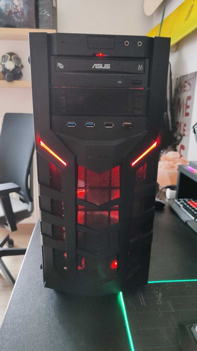 Komputer do gier Sharkoon. Intel Core i5-7600K, GTX 1080 TI