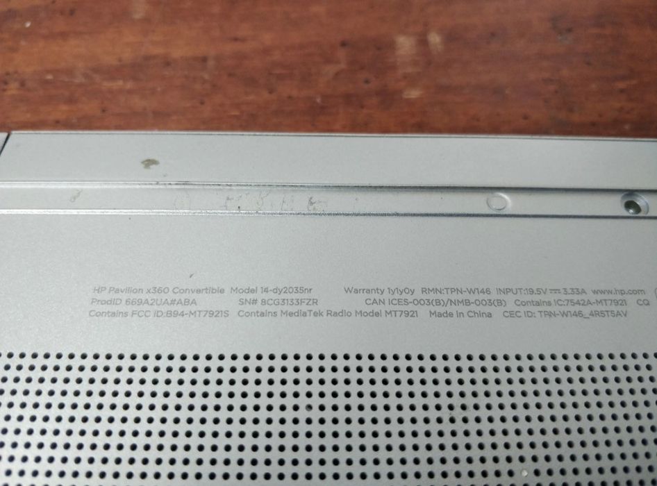 HP Pavilion X360 (14-dy2035nr)