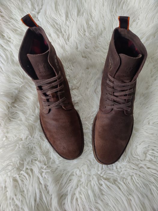 Черевики Hugo Boss 40р замша