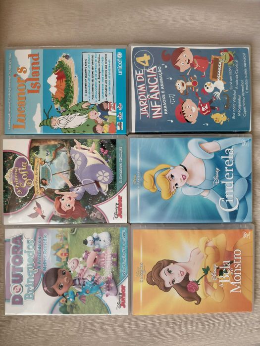 DVDs infantis Clássicos