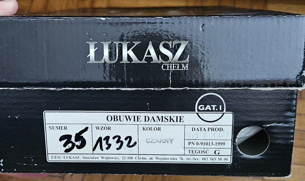 Buty skórzane, eleganckie pantofle, czólenka, szpilki, r.35