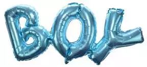 Balon Foliowy Napis Boy. Nowy Produkt