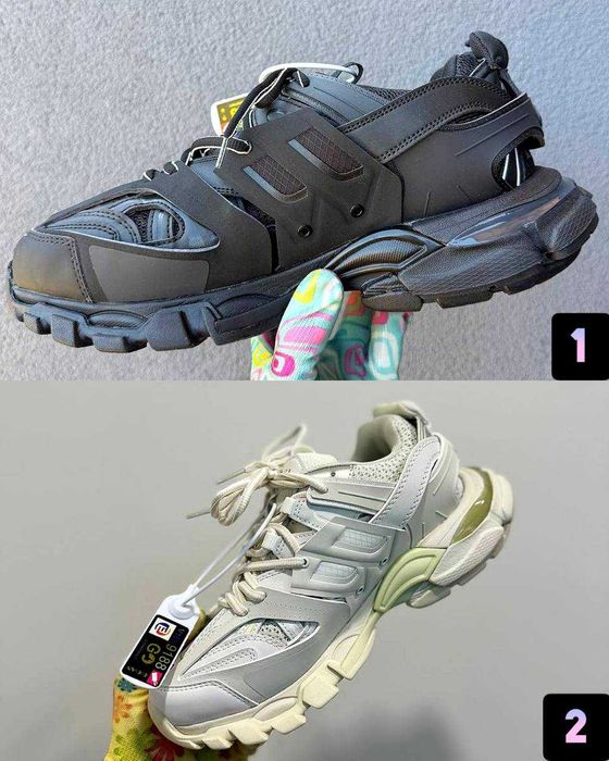 ‼️Кросівки Balenciaga Track Black та White | Унісекс | Розміри 36 - 45