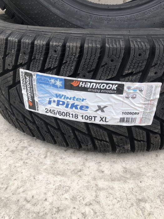 зима нов 245/60r18 Hankook Winter i*Pike X (2021 р.в.) 1 шт