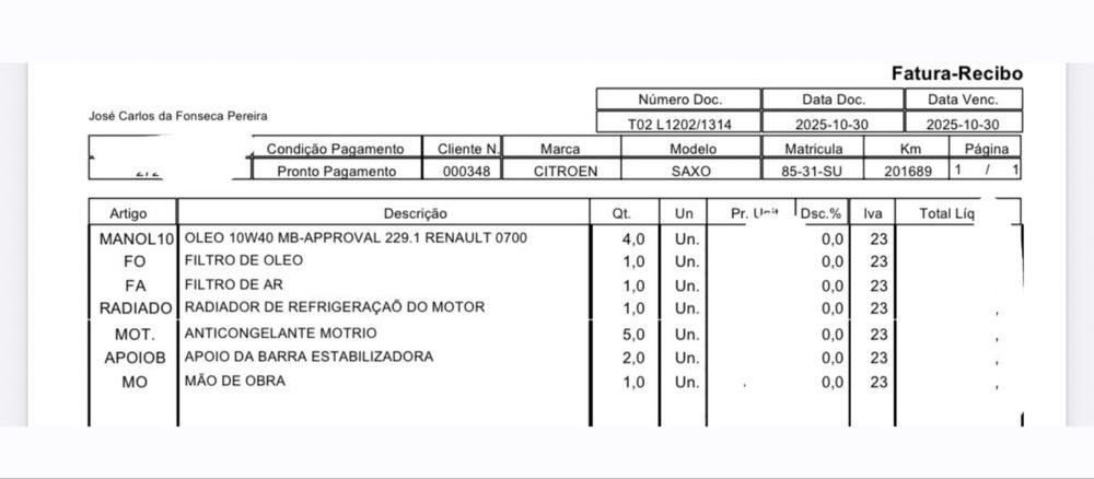 Citroen saxo 1.1