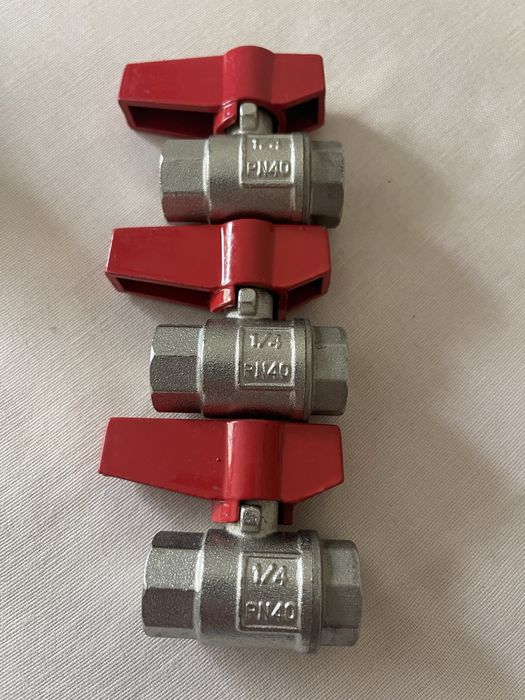 Продам крани 1/4 дюйма