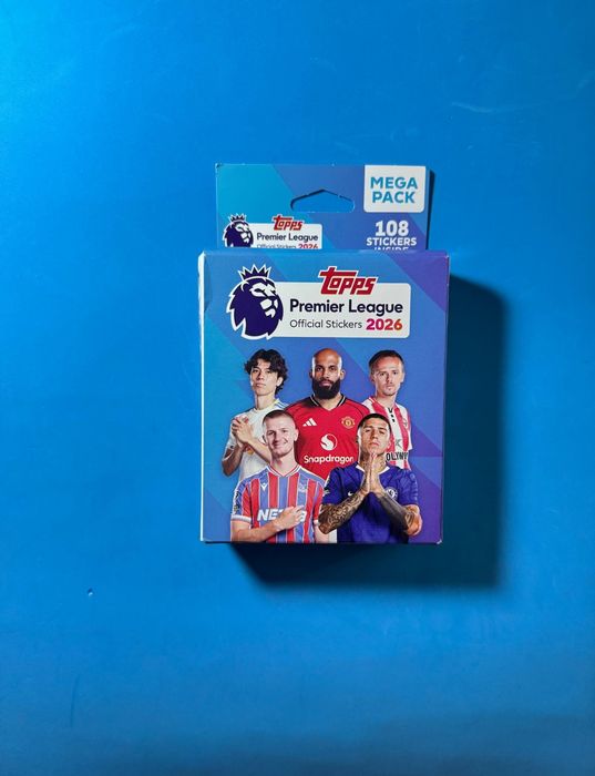 Бокс з 108 наліпками Англійська Прем'єр ліга 26 від Topps