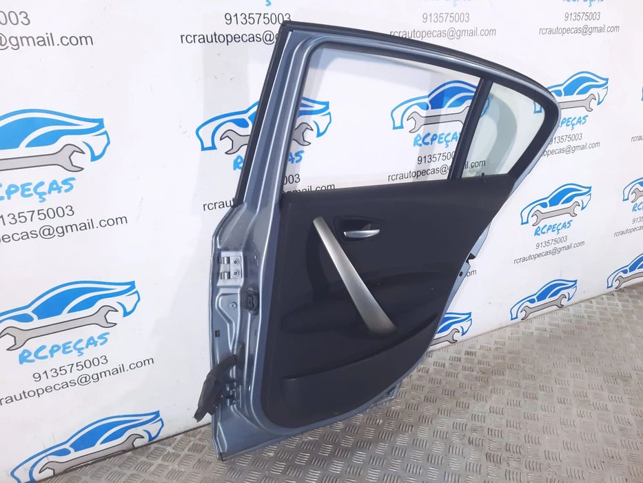 PORTA TRASEIRA TRÁS DIREITA 41527191018 BMW SERIE 1 E87 ELEVADOR