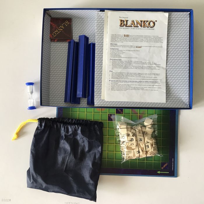 детская игра blanko составление слов