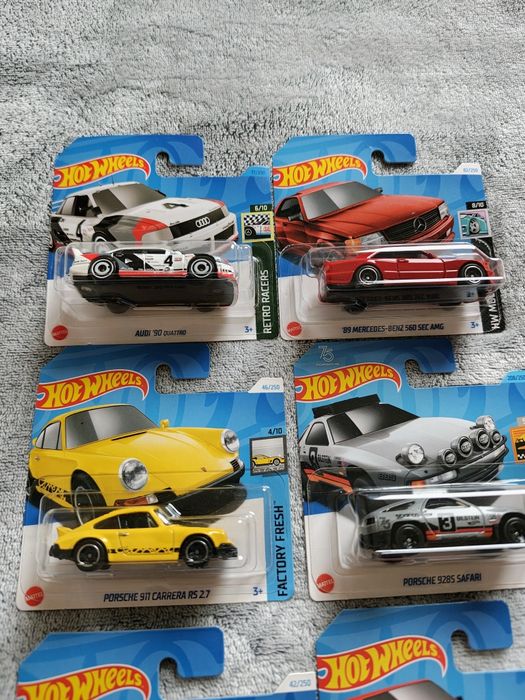 Zestaw 6 resoraków Hot Wheels 2023/2024