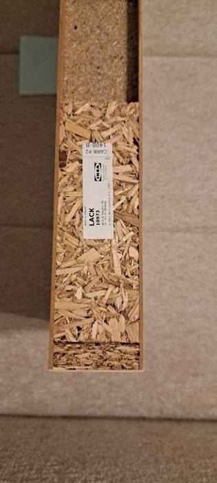 Półka niewidoczne mocowanie IKEA