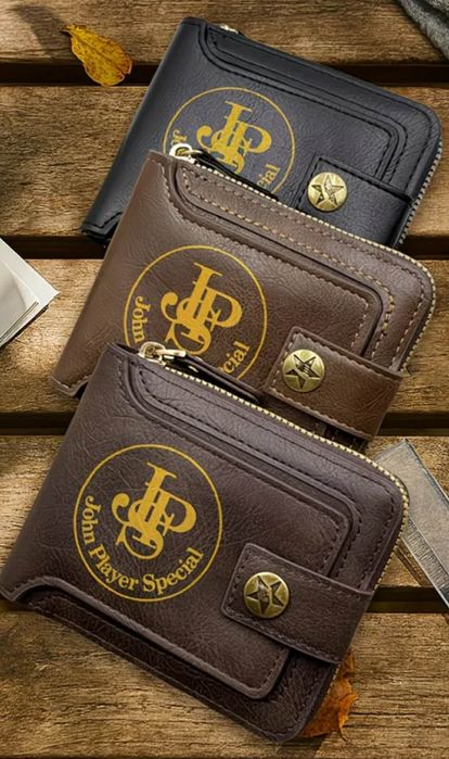 Carteira Porta Moedas Jonh player Special em couro