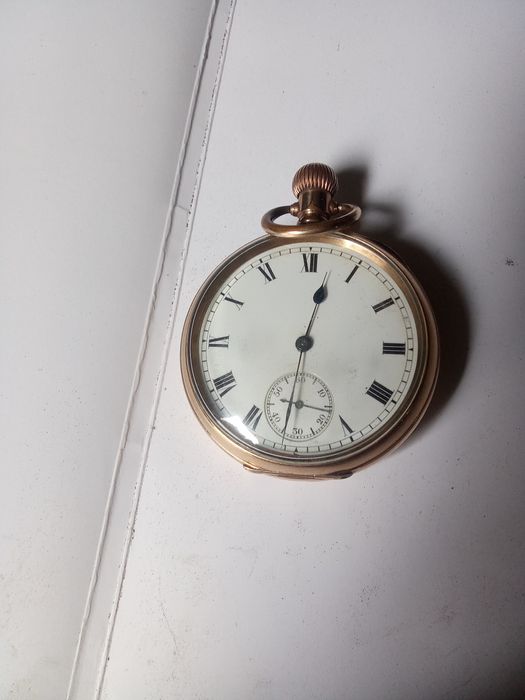 A M.Whaltam relógio bolso ouro!