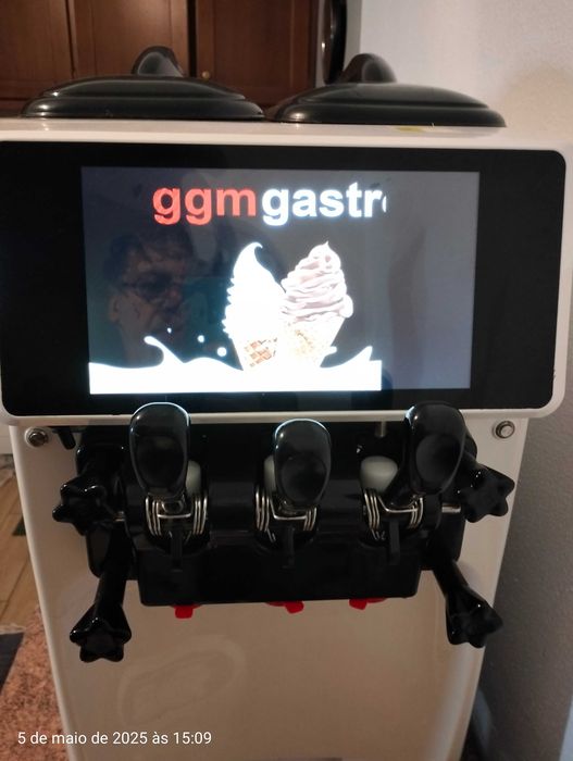 Maquina de gelados GGGastro dupla