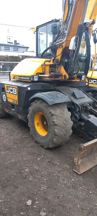 Jcb hydradig z głowicą engocon