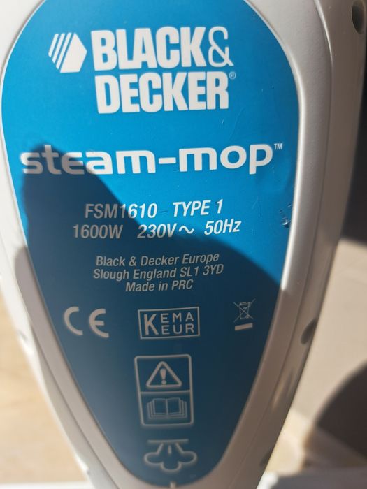 Mopa a Vapor Black Decker