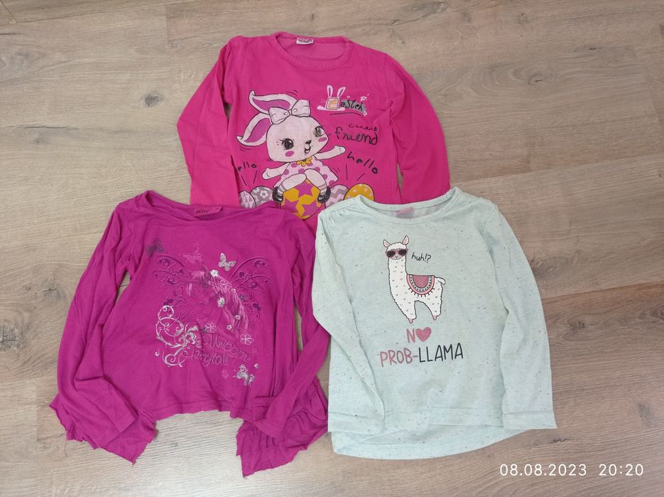 Одяг для дівчинки 3-5 років Ціна за 3 кофтинки