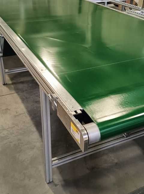 Transportador industrial de tela