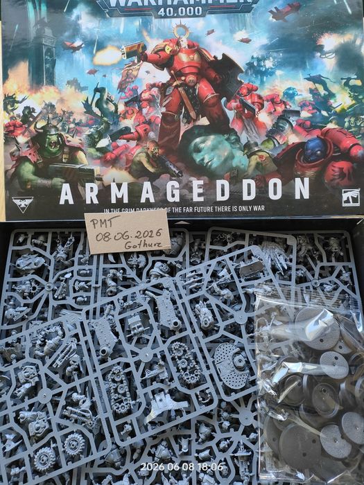 Warhammer 40k Armageddon - Space Marines - połówka zestawu