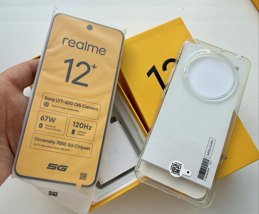 ‼️НОВИЙ Realme 12 + (Plus) 5G 12/512Gb. Зелений/Global version/смартфон‼️