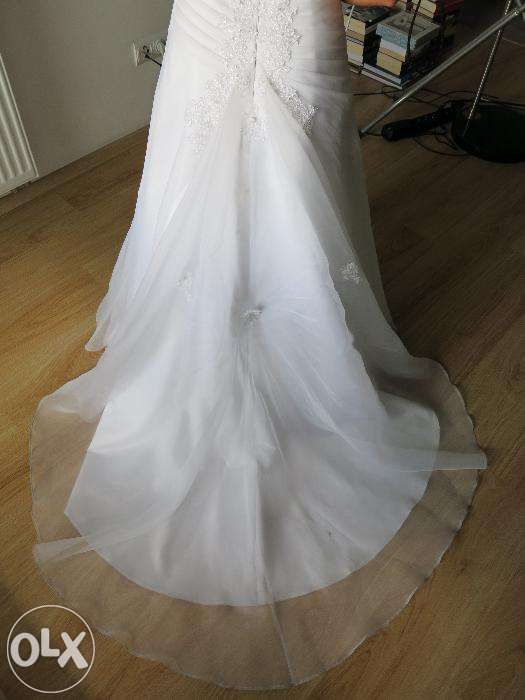 Wyjątkowa suknia ślubna rozmiar S CLASSA KWIAT IDEALNA