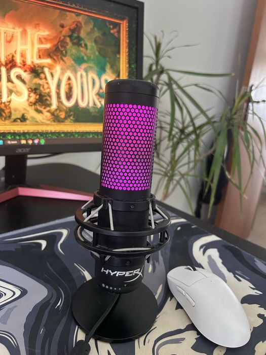 Microfone hyperx quadcast s