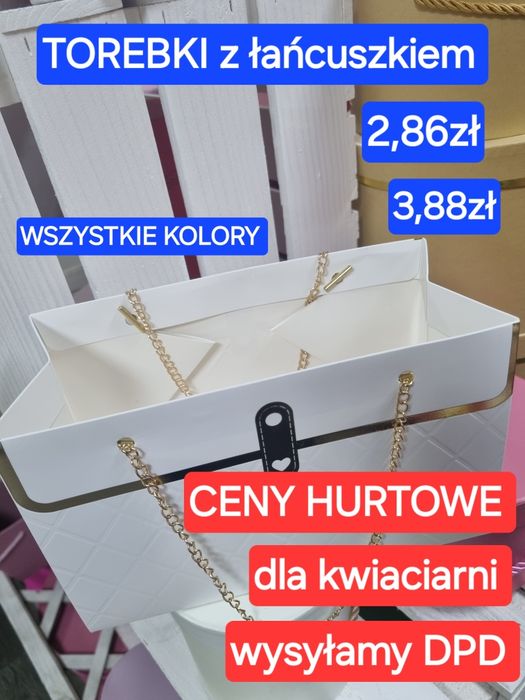 Pudełka FLOWER BOX welurowe i zwykle PREMIUM