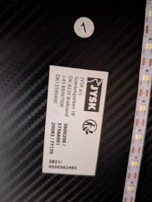 Стіл геймерський HALSTED 60х120см чорний