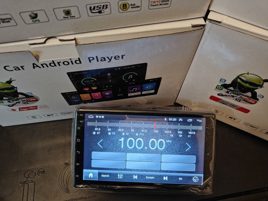 Rádio 2 DIN Renault Megane 2 + Android + 4 + 32 GB + Carplay + GPS