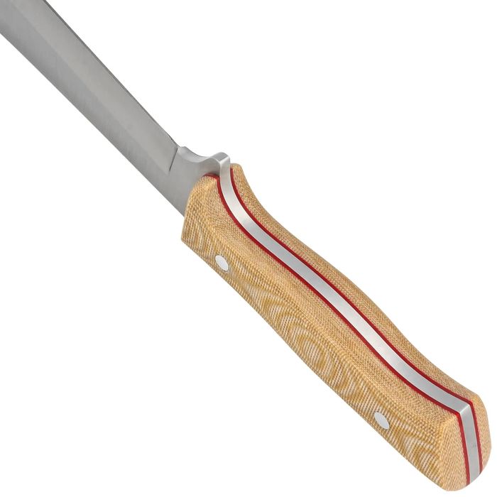 Maczeta Muela Machete-D Desert Canvas Micarta, Satin X50CrMoV15