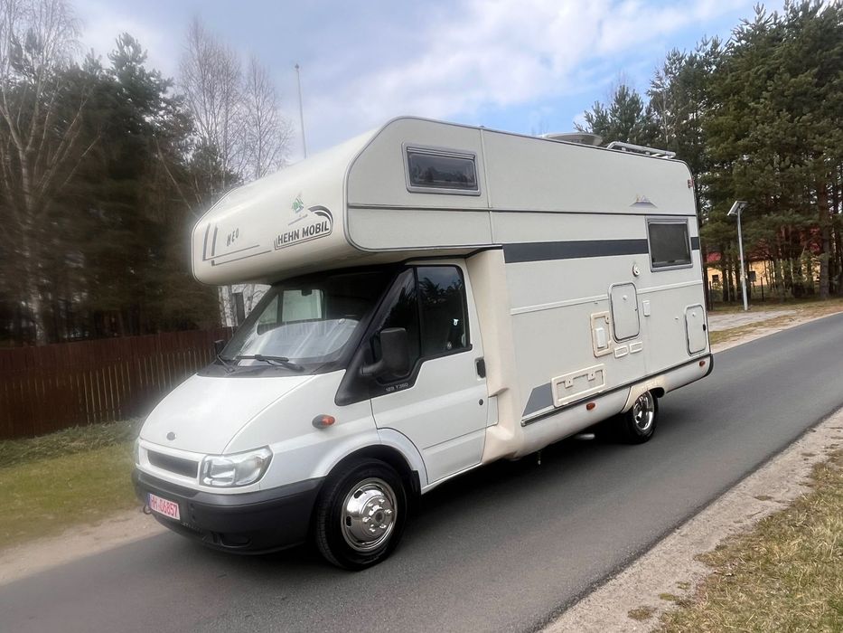 Ford TRANSIT HEHN MOBIL 2.4 125KM  | DMC 3.5T | Klima | Prysznic | Markiza | | Bagażnik | TV | Solar |